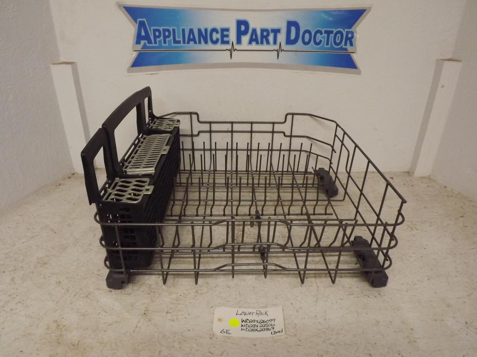 GE Dishwasher WD28X26099 WD28X22506 WD28X22867 Lower Rack Used GE Dishwasher WD28X26099 WD28X22506 WD28X22867 Lower Rack Used